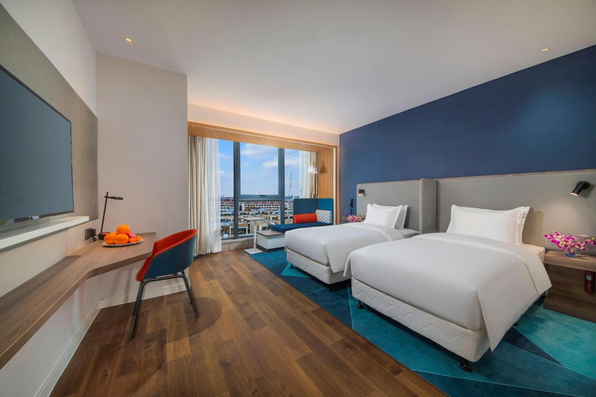 Holiday Inn Express Shanghai Xuhui Binjiang, An Ihg Hotel Zewnętrze zdjęcie